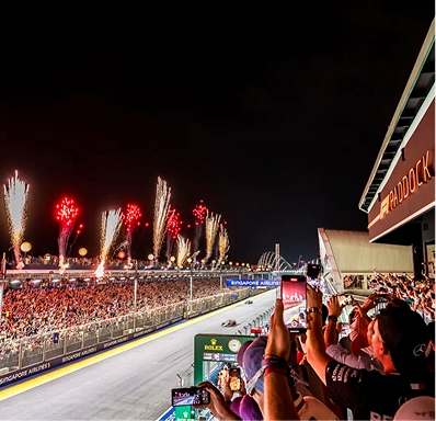 entrada Paddock club